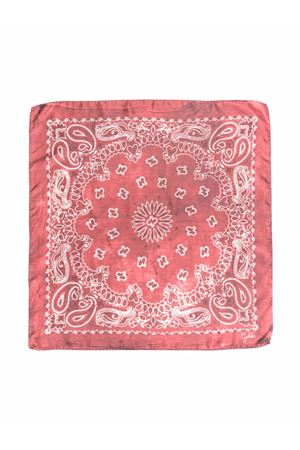 Red silk scarf GOLDEN GOOSE | GUP01053P00066740385